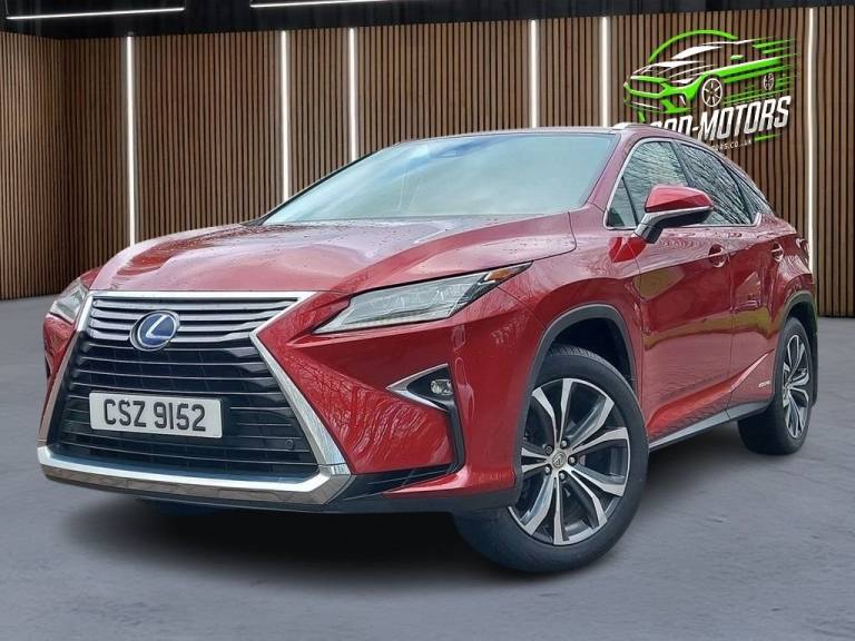 2016 LEXUS RX 3.5 450H V6 LUXURY SUV 5DR PETROL HYBRID CVT 4WD EURO 6 (S/S) (313