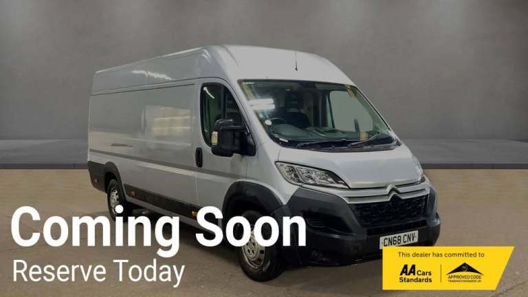 2018 Citroen Relay 2.0 BlueHDi H2 Van 130ps Enterprise PANEL VAN DIESEL Manual