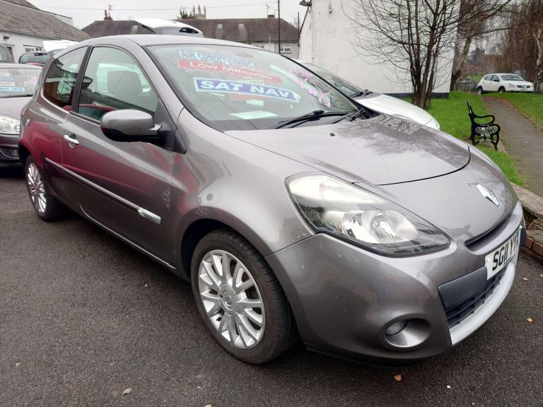 2011 Renault Clio 1.2 Dynamique TomTom Euro 5 3dr HATCHBACK Petrol Manual