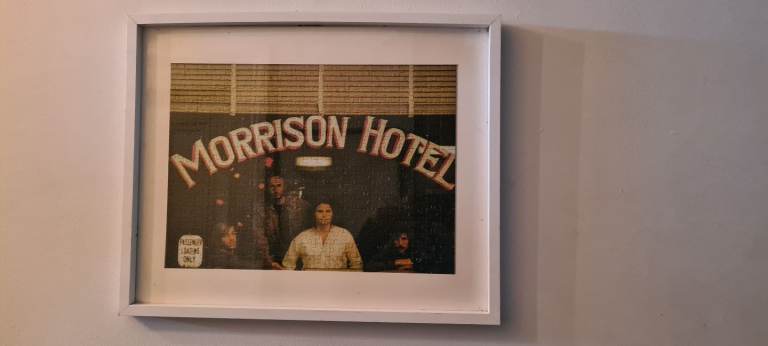 Vintage Doors Morrison Hotel jigsaw. 