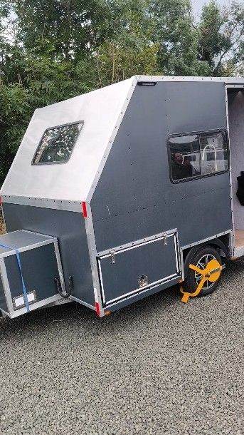 Hand-Built Camper Trailer – Ready to Use or Ideal for Mobile Business Conversion
