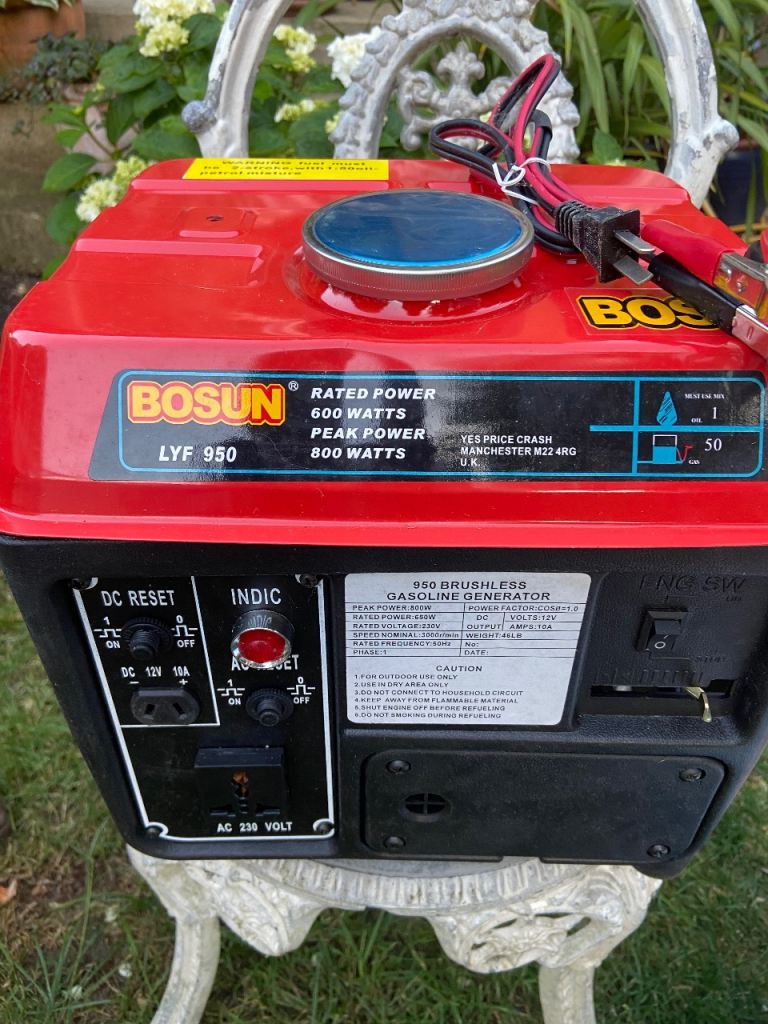 Gasoline generator 600Watts