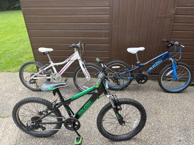 £40 each! Kids mountain bikes 20” wheels (suit 6-9 years!!)