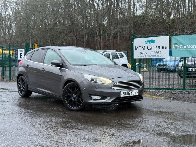 2016 Ford Focus 1.0 EcoBoost 125 Titanium X 5dr HATCHBACK Petrol Manual