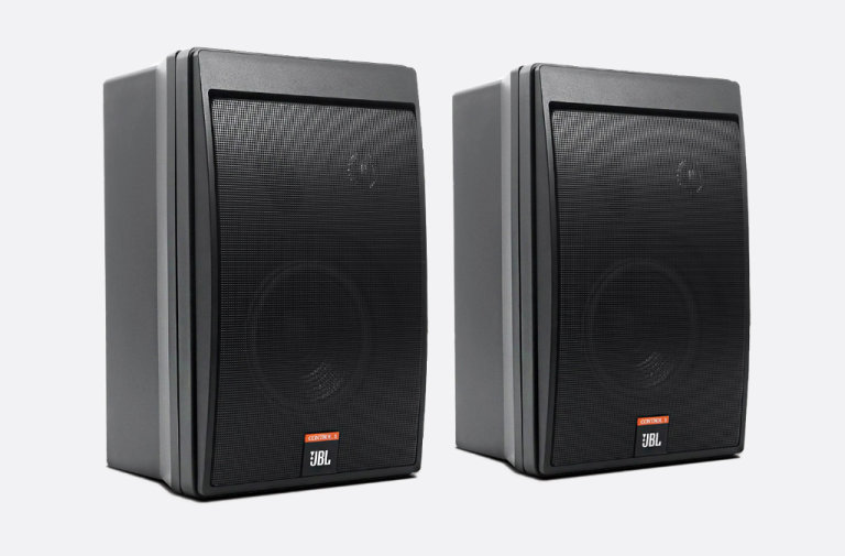JBL Control 5 Monitor Speakers Pair Good Condition