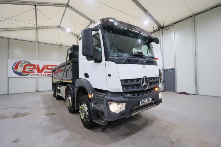 2021 (21 PLATE) Mercedes Benz Arocs 3240 8x4 Euro 6 Tippers