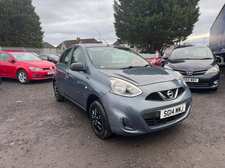 2014 Nissan Micra 1.2 Visia 5dr HATCHBACK Petrol Manual