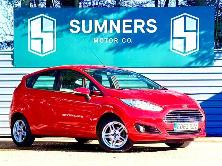 2013 Ford Fiesta 1.0T EcoBoost Zetec Euro 5 (s/s) 5dr Hatchback Petrol Manual