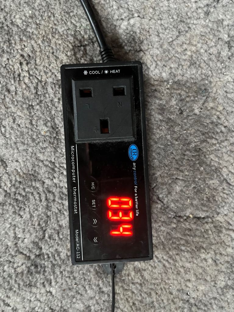 Reptile / Aquarium Digital Thermostat – Needs Probe – £10