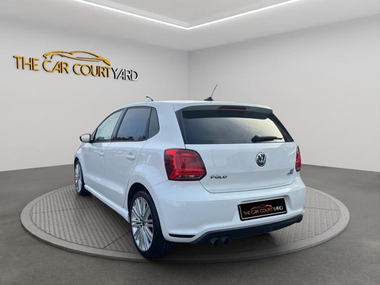 2014 Volkswagen Polo 1.4 TSI BlueMotion Tech ACT BlueGT Euro 6 (s/s) 5dr HATCHBACK Petrol Manual