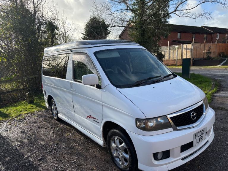 Mazda bongo 2002 aero model petrol/lpg side conversion campervan