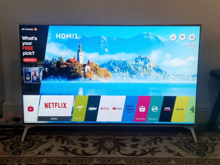 LG Smart TV HDR 4K Ultra HD Led 49 inches for sale 