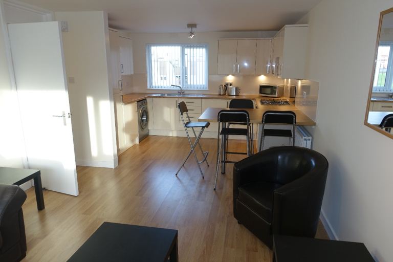 modern two bed flat Sighthill