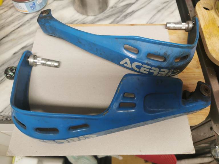 Yamaha xt600 1990s Acerbis Rally Brush Hand Guards