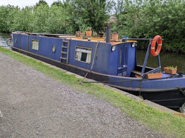 45ft traditional narrowboat 