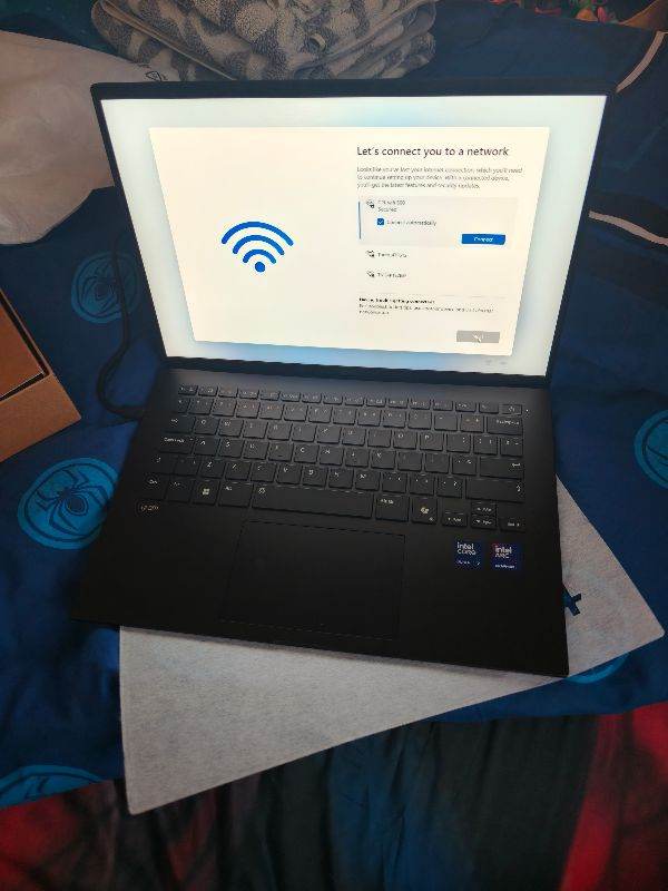 LG gram 14" Laptop -  Ultra 7,255H Processor 512 GB SSD, Black 2025 model