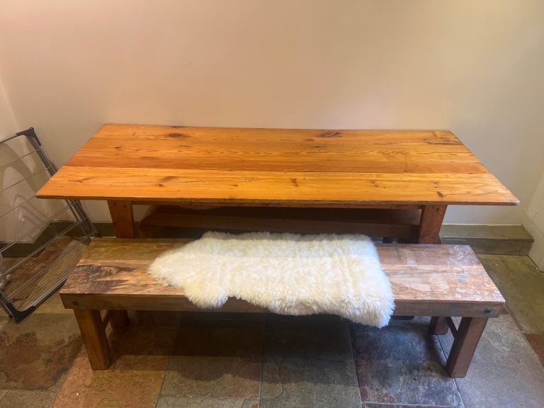 industrial chic dining table 