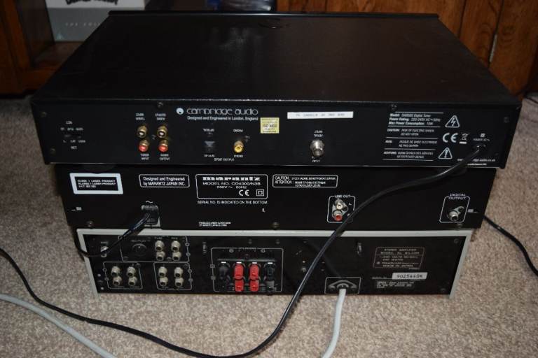 Amplifiers. (Sharp) (Denon) & other Separates.