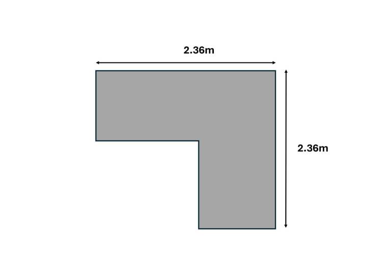 #172 Crush Velvet Silver Corner Sofa - Excellent Condition – Delivery Available