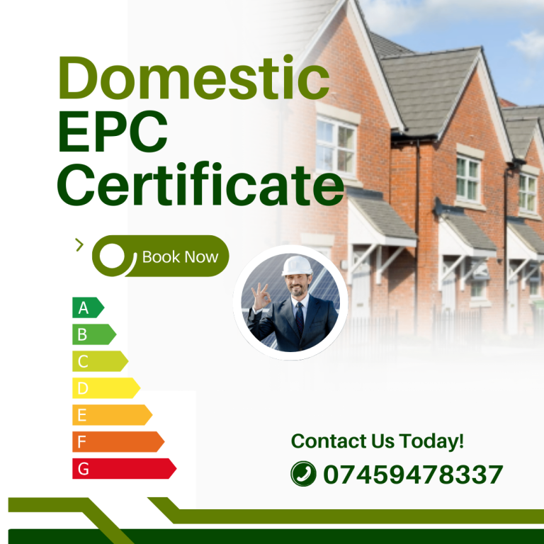 Domestic EPC Certificate for your property