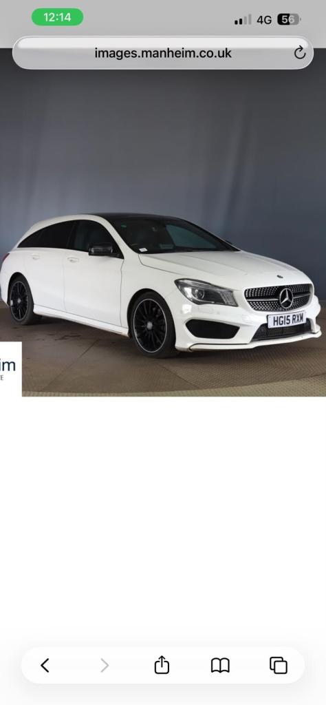 2015 Mercedes-Benz CLA CLA 220 CDI AMG Sport 5dr Tip Auto ESTATE Diesel Automatic