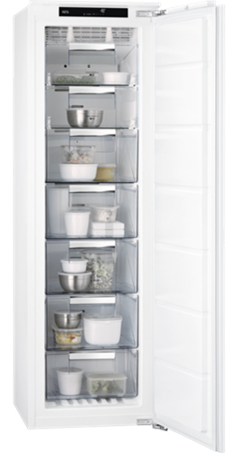 AEG ABK818E6NC 7000 SERIES 176.9 CM INTEGRATED NO FROST UPRIGHT FREEZER DAMAGED