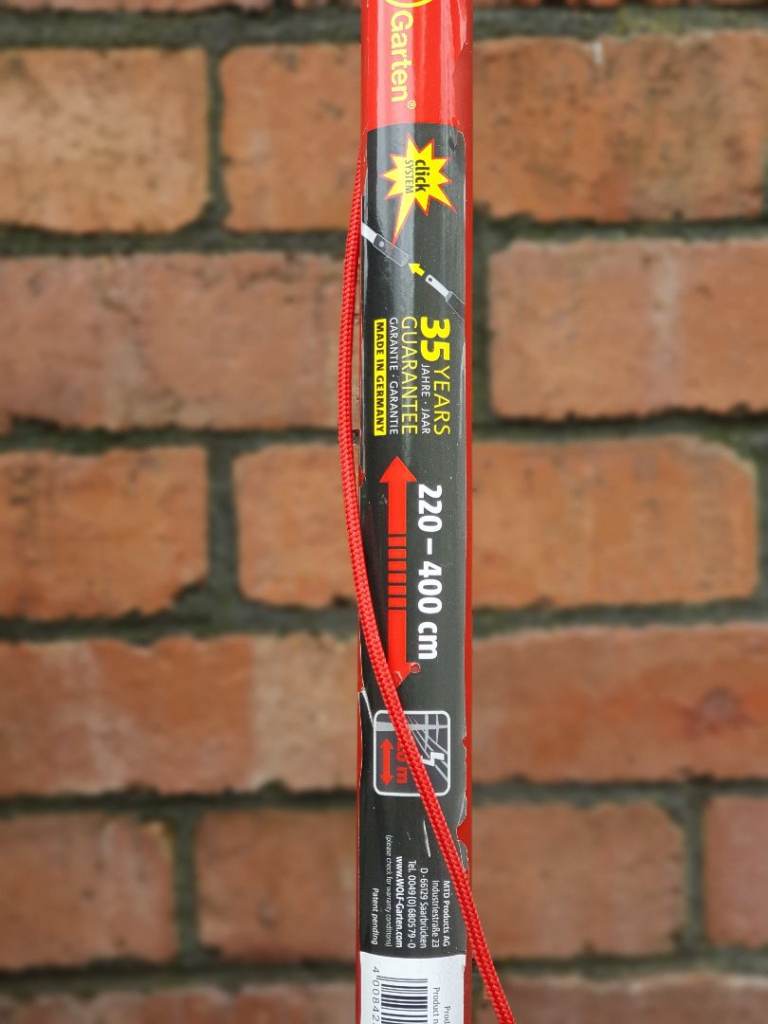 Wolf-Garten Anvil Tree Lopper & 4m Telescopic Handle