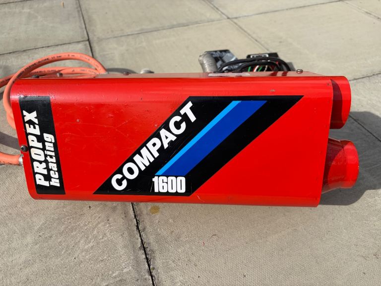 Propex 1600 compact gas heater
