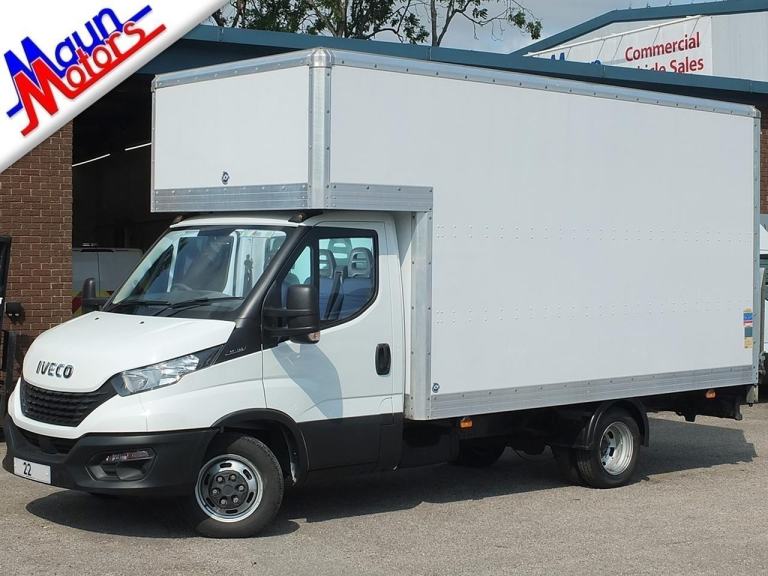 2022 Iveco Daily 35C14 DRW, LUTON Box Van with TAIL LIFT & AIR CON