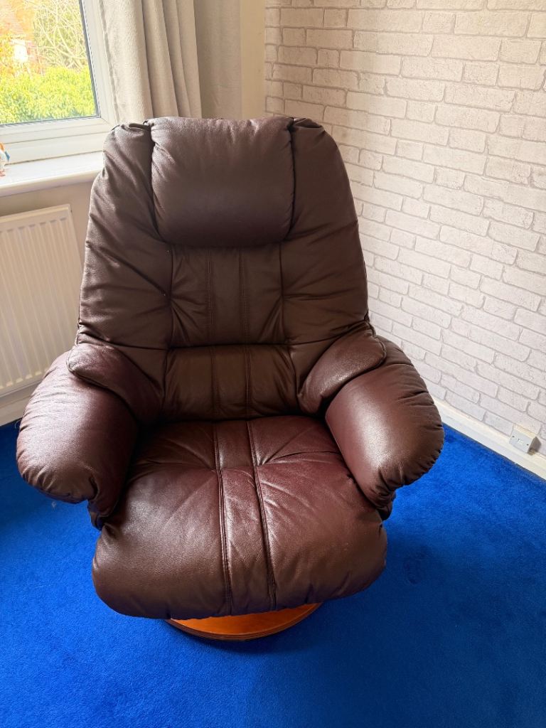 Retro Leather Armchair