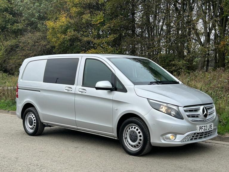 2022 (22) MERCEDES-BENZ VITO 114CDI RWD PROGRESSIVE DUALINER DOUBLE CAB CREW VAN