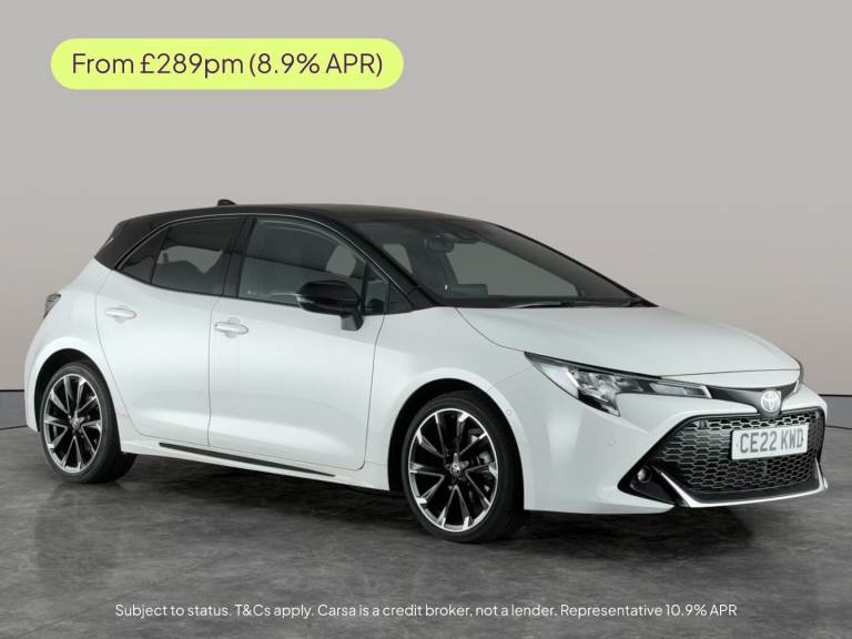 2022 Toyota Corolla 1.8 VVT-i Hybrid GR Sport 5dr CVT HATCHBACK PETROL/ELECTRIC Automatic