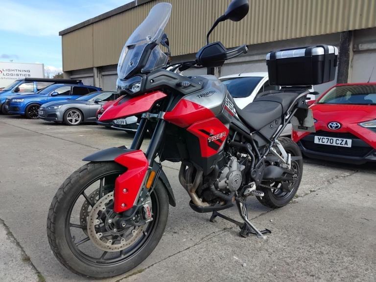 2021 21 TRIUMPH TIGER 850 SPORT 11k MILES ENDURO TOURER NEW MOT TFT SCREEN