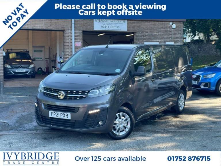 2021 21 VAUXHALL VIVARO 2.0 TURBO D 3100 SPORTIVE PANEL VAN 5DR DIESEL MANUAL L2