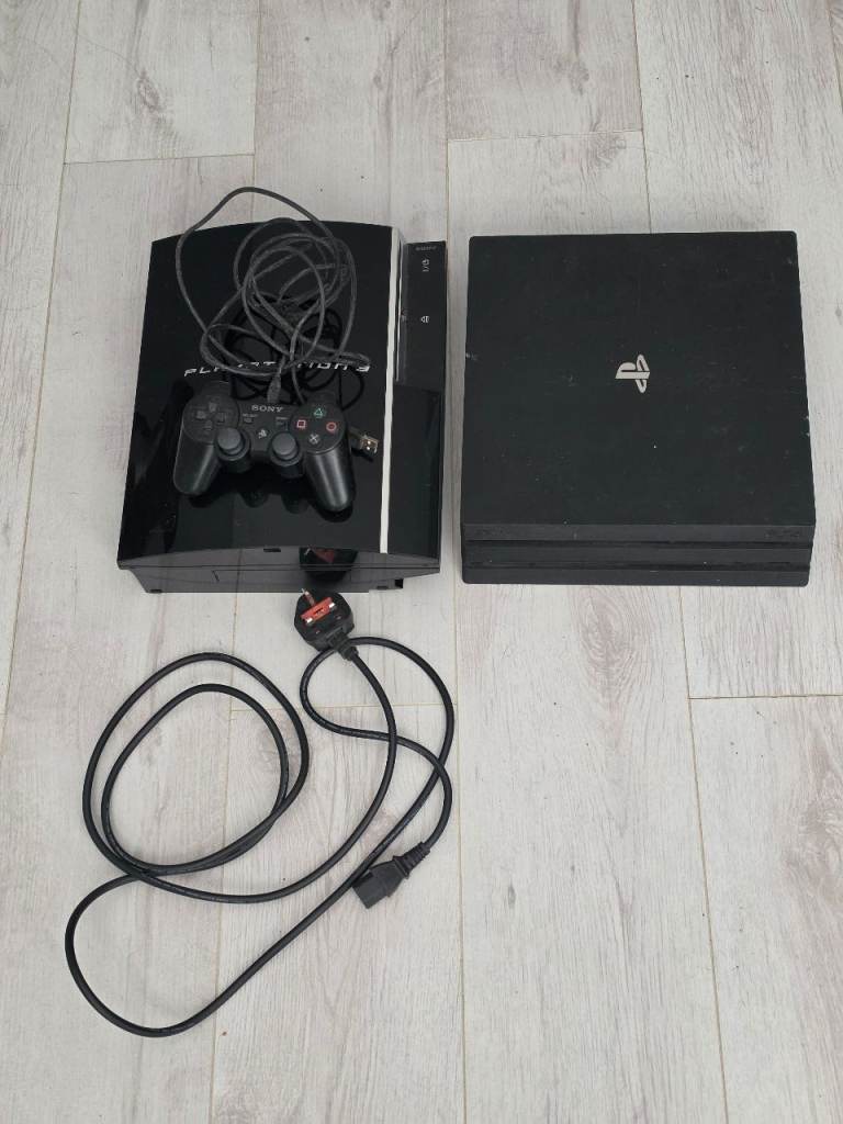 Playstation 4 pro and ps3