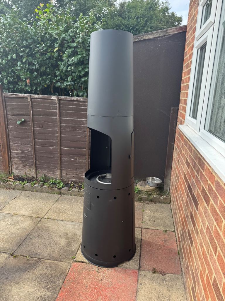 image for Large Casa Mia garden chiminea / patio heater, gas powered