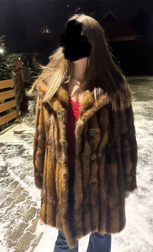 Vintage Polish Real Fur Coat - 50+ years old