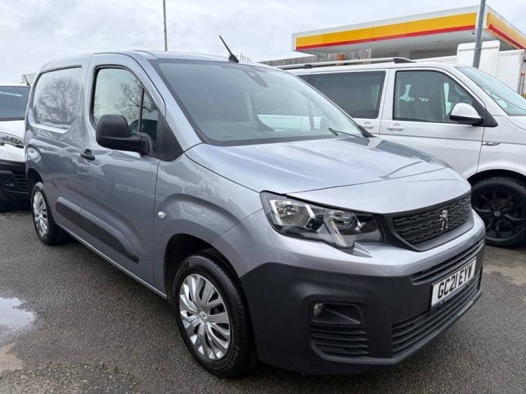 2021 Peugeot Partner Grey 1.5 BlueHDi Euro 6 panel van, 29,998 miles, ULEZ compliant, Automatic, ...