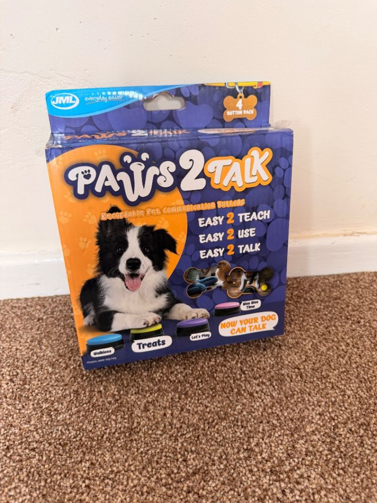 Dog training buttons 
