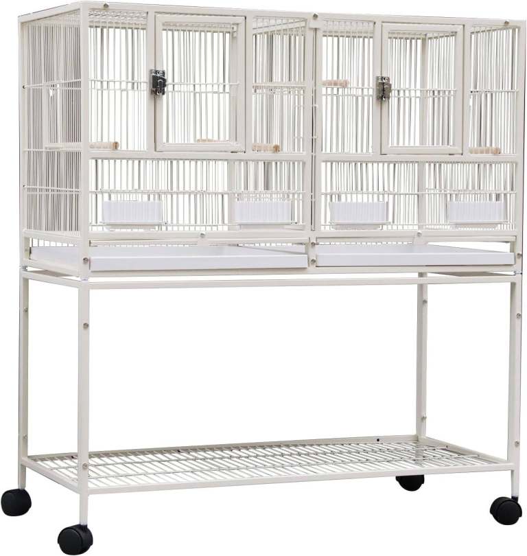 image for Double bird cage (new still in box)