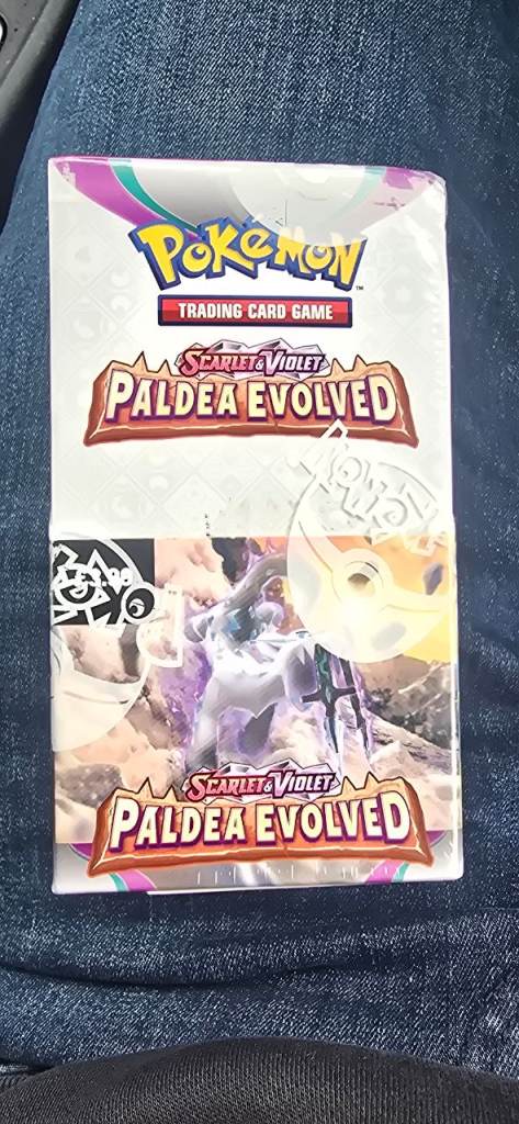 Pokémon TCG Paldea Evolved Half Booster Box 18 Packs Sealed
