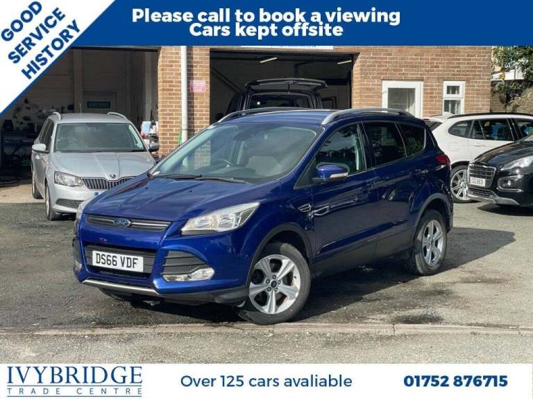 2016 66 FORD KUGA 2.0 TDCI ZETEC SUV 5DR DIESEL MANUAL 2WD EURO 6 (S/S) (150 PS)