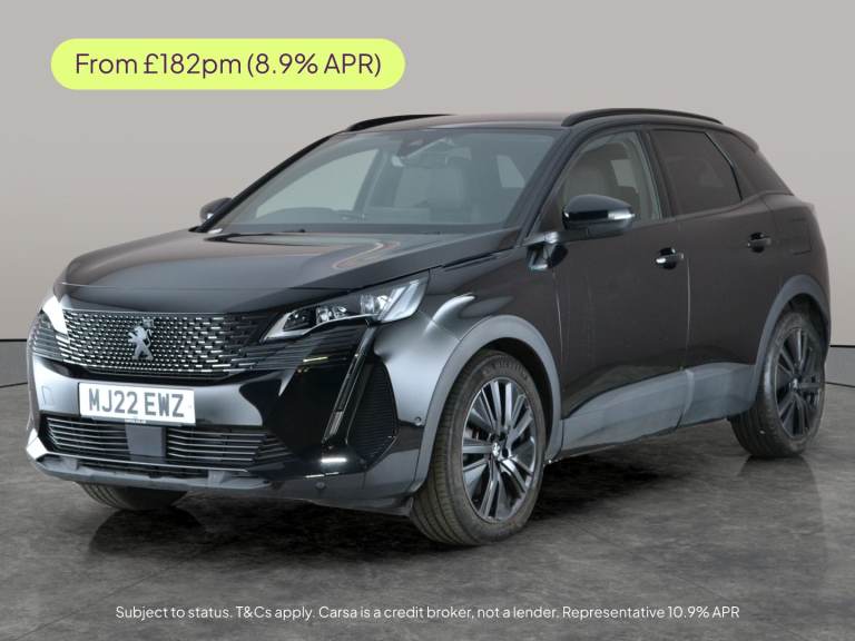 2022 Peugeot 3008 1.6 13.2kWh GT Premium SUV 5dr Petrol Plug-in Hybrid e-EAT Euro 6 (s/s) (22 Suv...