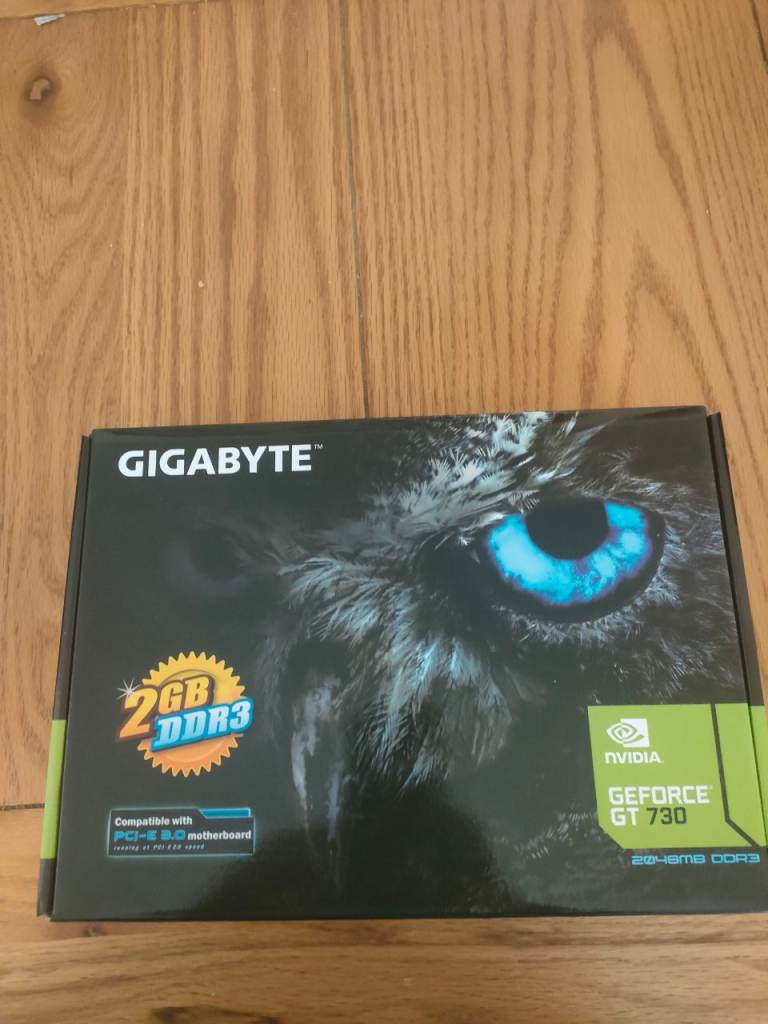 GIGABYTE NVIDIA GeForce GT 730 2GB DDR3 Graphics Card – New