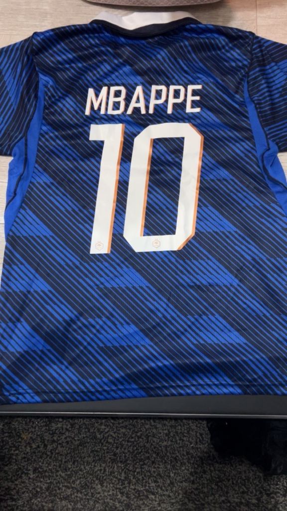 Mbappe France Home Football Shirt No. 10