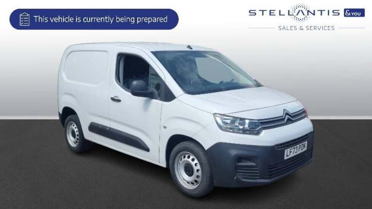 2023 Citroen Berlingo 1.5 BlueHDi 1000Kg Enterprise Ed 100ps 6 Speed S/S PANEL VAN DIESEL Manual