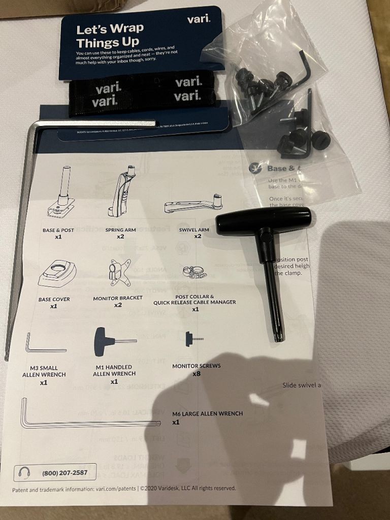 Vari Dual Monitor Arms