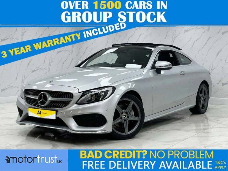 2017 Mercedes-Benz C Class 2.1 C220d AMG Line (Premium Plus) Coupe 2dr Diesel G-Tronic+ Euro 6 (s...