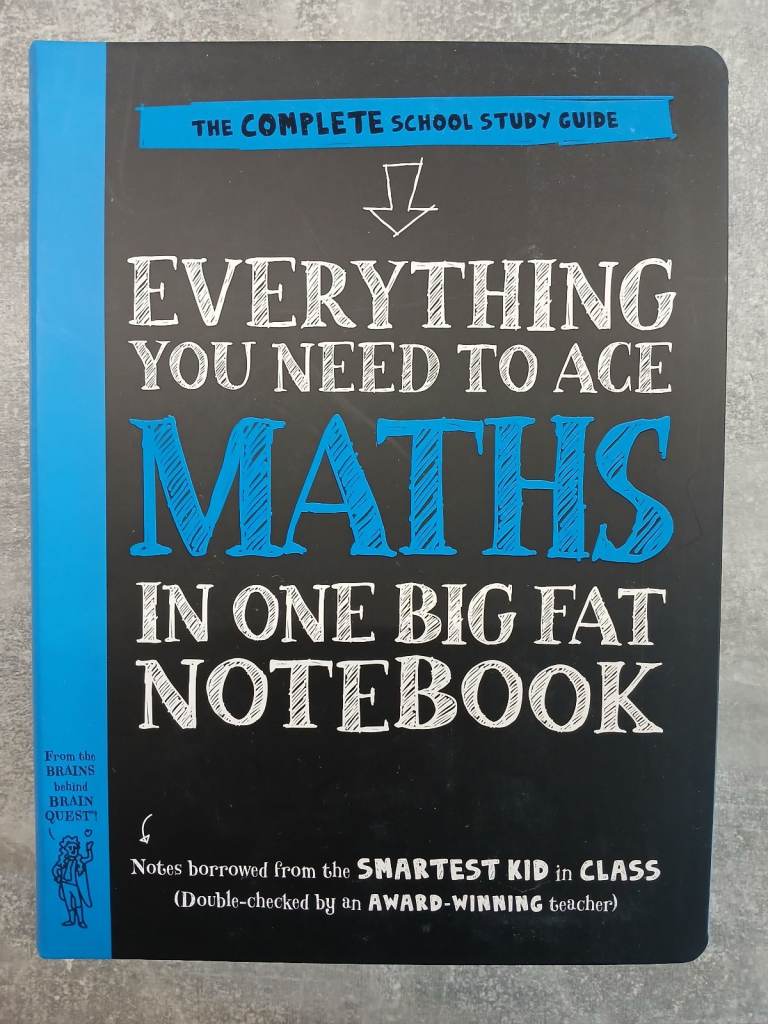 Everything You Need to Ace Maths in One Big Fat Notebook – As Good As New