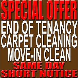 Short Notice End of Tenancy & Carpet Cleaning Services - Oven, Deep, One-off, Domestic House Cleaner